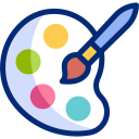 paleta de colores icon