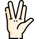 gesto de la mano icon