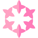 Diseño floral icon