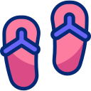 Flip flops icon