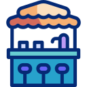 Beach bar icon