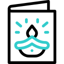 Greeting card icon