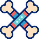 교차된 뼈 icon