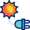 Green energy icon