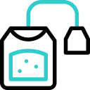 Tea bag icon