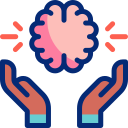 Brain care icon