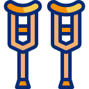 Crutches icon