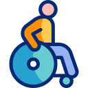사람 휠체어 icon