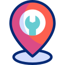 localização do mecânico icon