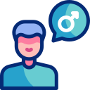 mâle animated icon