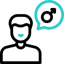 mâle animated icon