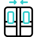 puerta del tren icon