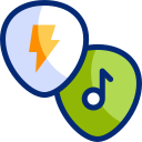 Guitar pick animated icon