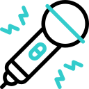 microfone animated icon