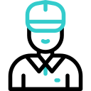 Golfer animated icon