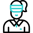 Golfer animated icon