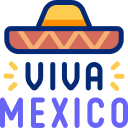 Viva mexico animated icon