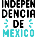 Mexican independence day animated icon
