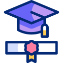 Diploma animated icon