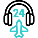 Support 24 airplane 