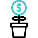 Growth animated icon