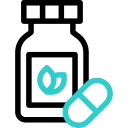 Medicine bottle icon
