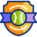 Tennis badge 