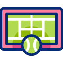 Tennis court icon