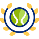 Tennis cup icon