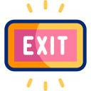 출구 표지판 icon