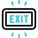 출구 표지판 icon