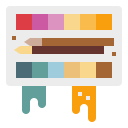 Pintura paleta icon