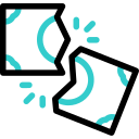 Economic crisis animated icon