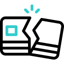 Economic crisis animated icon