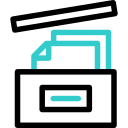 File box animated icon