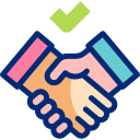 악수 animated icon
