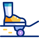 Skating animated icon