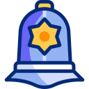 polizeihelm animated icon
