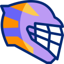 Motorcycle helmet animated icon