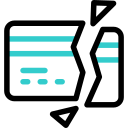 Сломанная карта animated icon