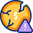Broken coin 