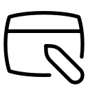 Блог карандаш free interface icon