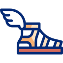 chaussure ailée icon