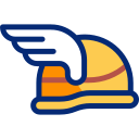 capacete alado icon