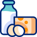 milch käse eier icon