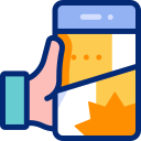 Comic animated icon