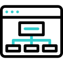 structure du site web icon