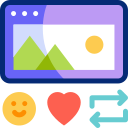 réactions icon