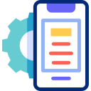 paramètres de l'application mobile icon