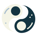 Yin yang icon